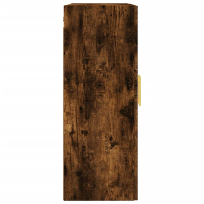 Mobili a Parete 2 pz Rovere Fumo 69,5x34x90 cm