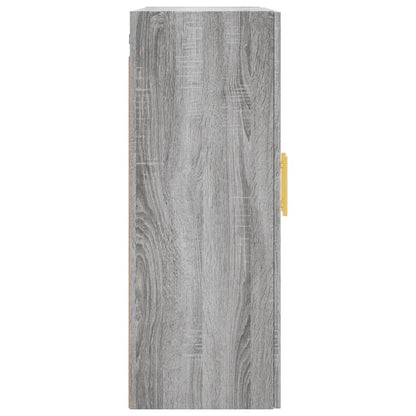 Mobili a Parete 2 pz Grigio Sonoma 69,5x34x90 cm