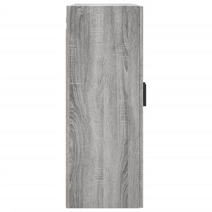 Mobili a Parete 2 pz Grigio Sonoma 69,5x34x90 cm