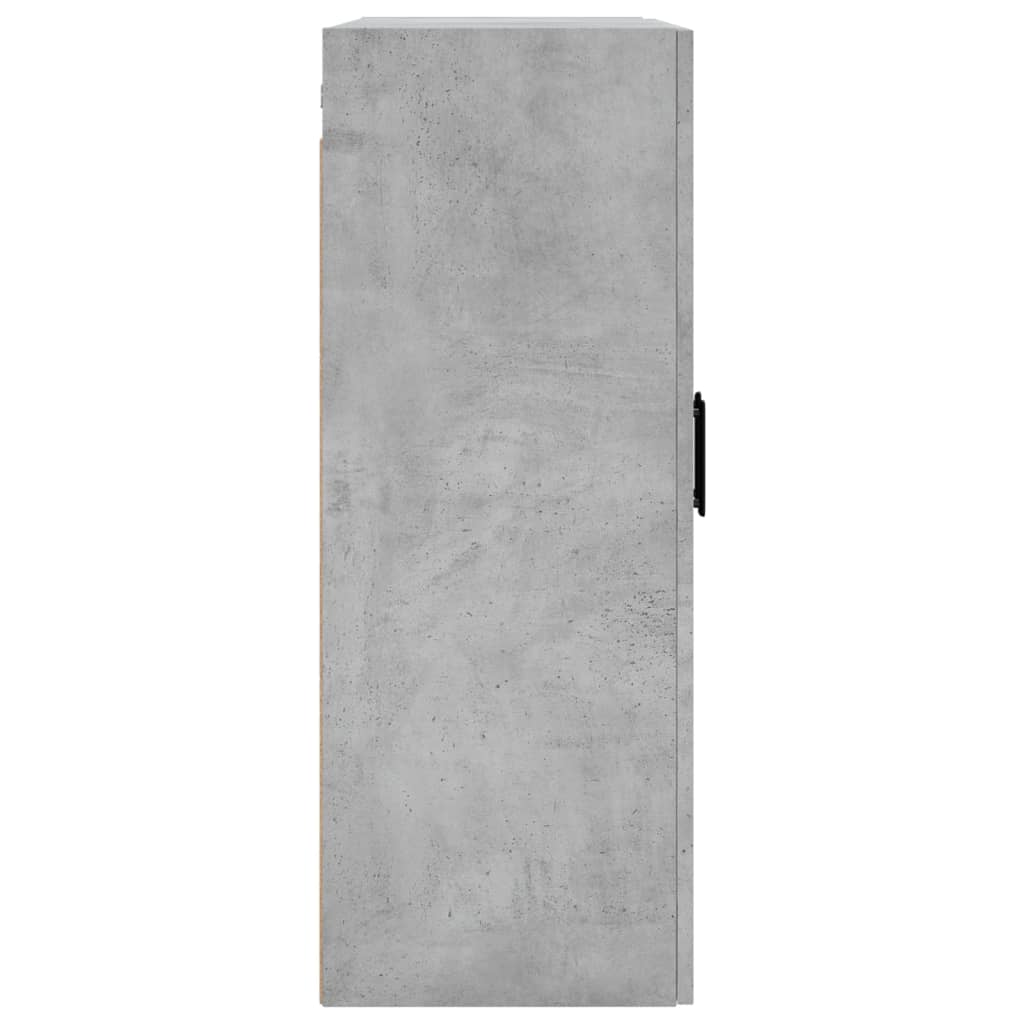 Mobili a Parete 2 pz Grigio Cemento 69,5x34x90 cm - homemem39