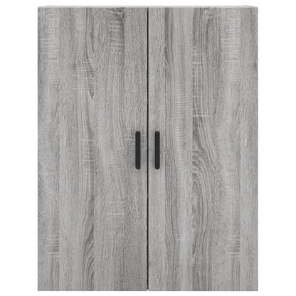 Mobili a Parete 2 pz Grigio Sonoma 69,5x34x90 cm