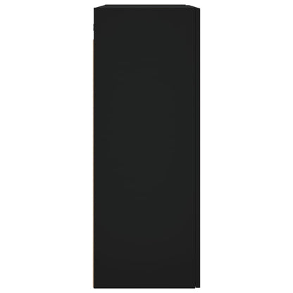 Mobili a Parete 2 pz Neri 69,5x34x90 cm - homemem39