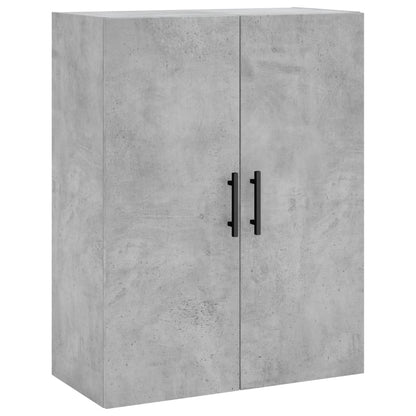 Mobili a Parete 2 pz Grigio Cemento 69,5x34x90 cm - homemem39