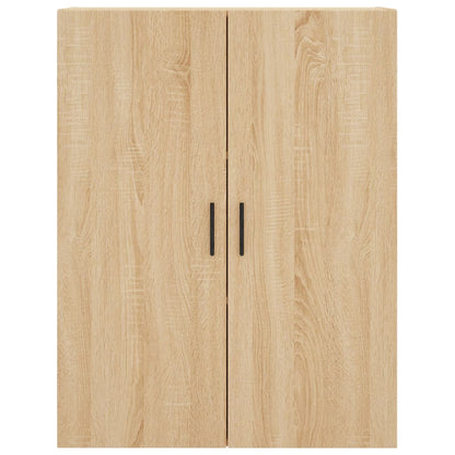 Credenza Rovere Sonoma 69,5x34x180 cm in Legno Multistrato