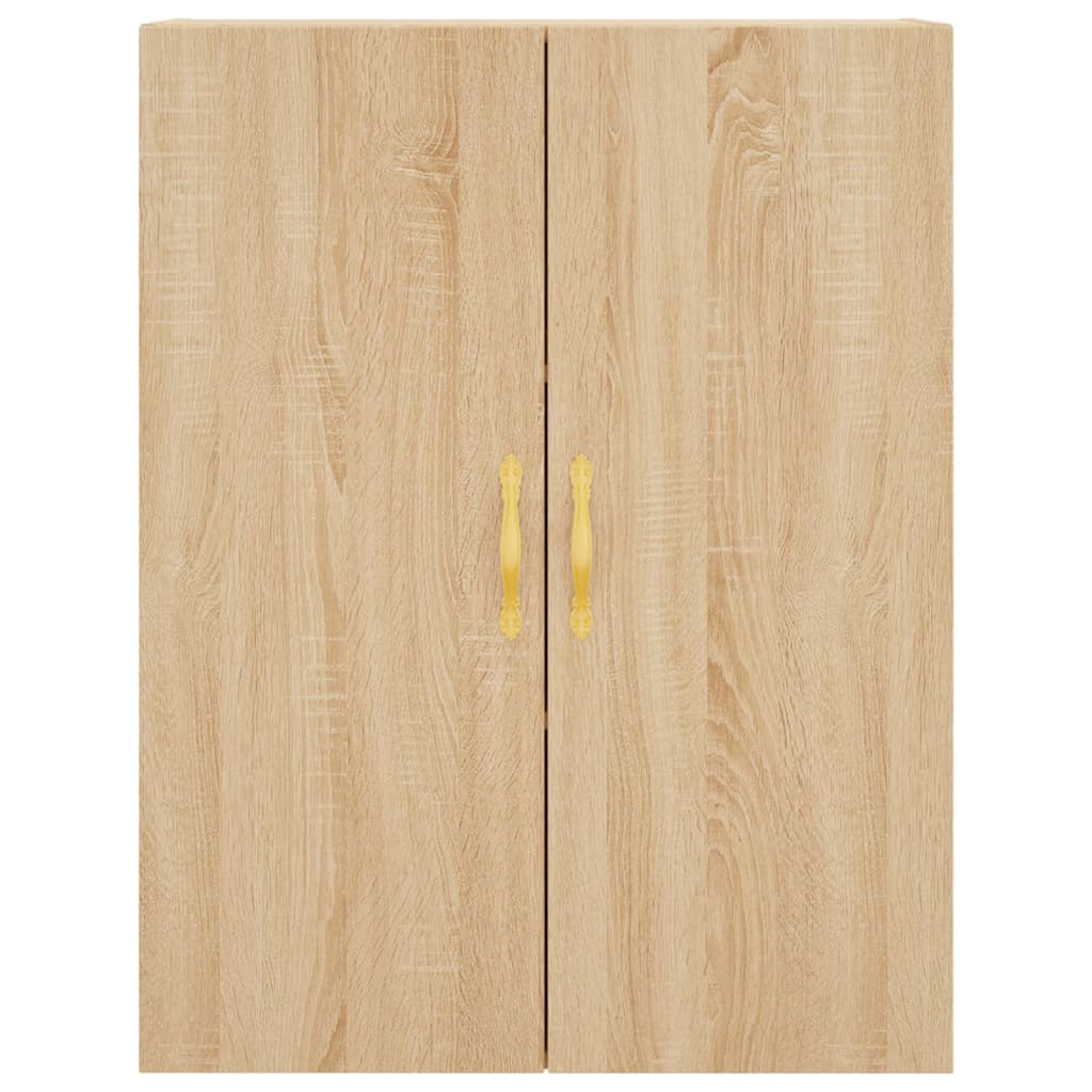 Credenza Rovere Sonoma 69,5x34x180 cm in Legno Multistrato