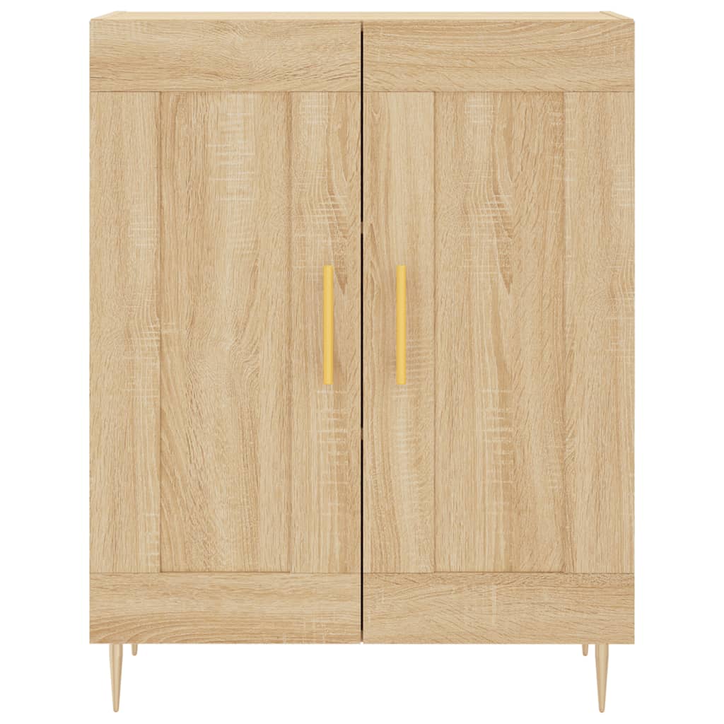 Credenza Rovere Sonoma 69,5x34x180 cm in Legno Multistrato - homemem39