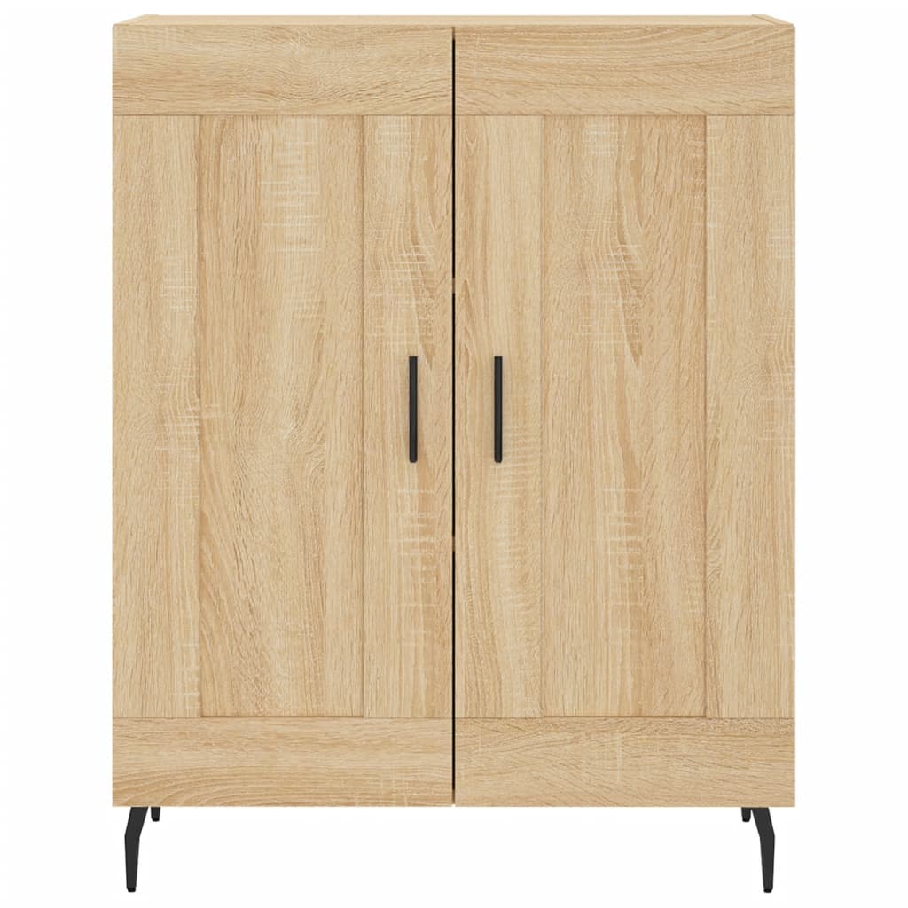 Credenza Rovere Sonoma 69,5x34x180 cm in Legno Multistrato