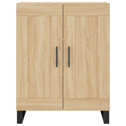 Credenza Rovere Sonoma 69,5x34x180 cm in Legno Multistrato