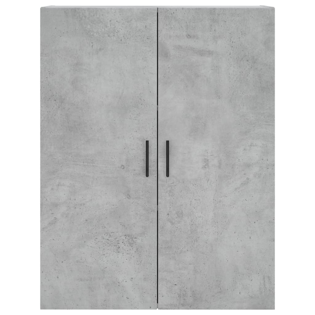 Credenza Grigio Cemento 69,5x34x180 cm in Legno Multistrato - homemem39