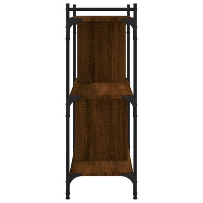 Libreria Rovere Marrone 3 Ripiani 76x32x88 cm Legno Multistrato | homemem39