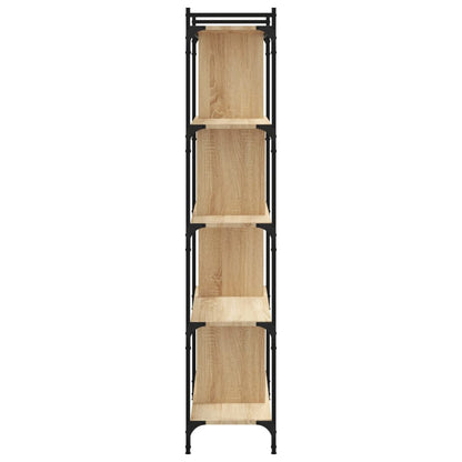 Libreria Rovere Sonoma 5 Ripiani 76x32x158 cm Legno Multistrato | homemem39