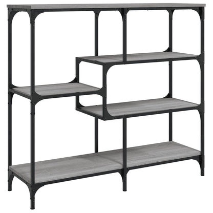 Tavolo Consolle Grigio Sonoma 103x32x95 cm in Legno Multistrato - homemem39