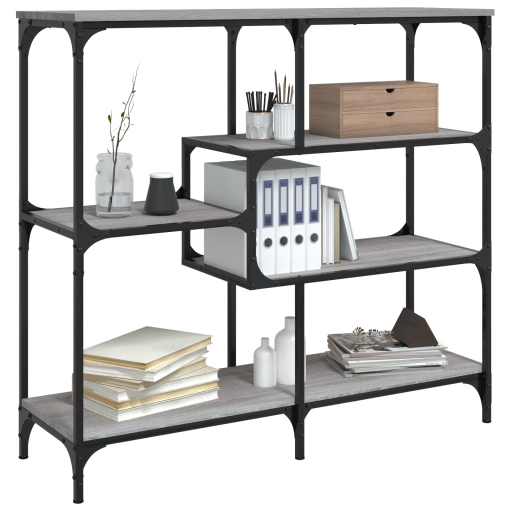 Tavolo Consolle Grigio Sonoma 103x32x95 cm in Legno Multistrato | homemem39