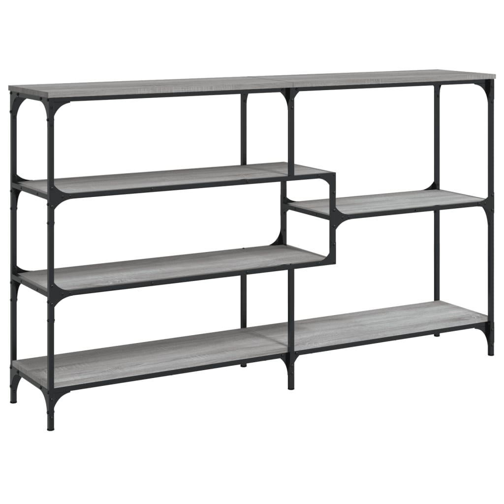 Tavolo Consolle Grigio Sonoma 160x32x95 cm in Legno Multistrato | homemem39