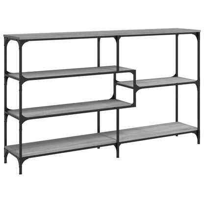 Tavolo Consolle Grigio Sonoma 160x32x95 cm in Legno Multistrato | homemem39