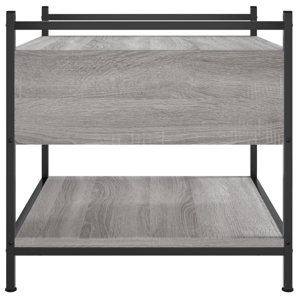 Tavolino da Salotto Grigio Sonoma 50x50x50 cm Legno Multistrato | homemem39
