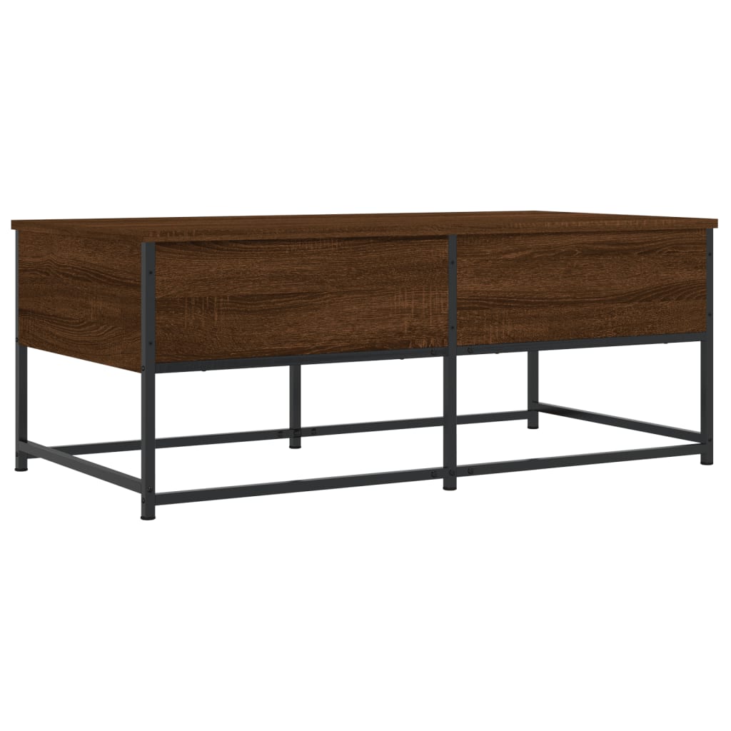 Tavolino Salotto Rovere Marrone 100x51x40 cm Legno Multistrato | homemem39