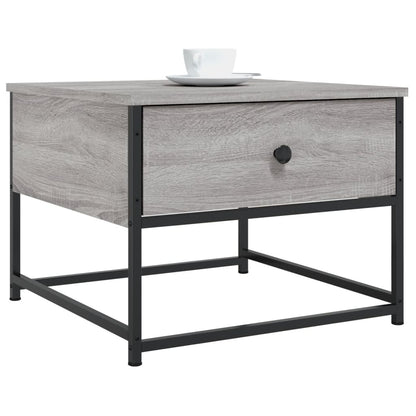 Tavolino da Salotto Grigio Sonoma 51x51x40 cm Legno Multistrato | homemem39