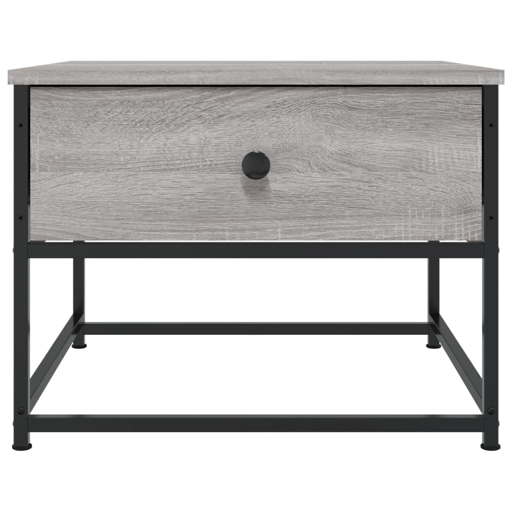 Tavolino da Salotto Grigio Sonoma 51x51x40 cm Legno Multistrato | homemem39