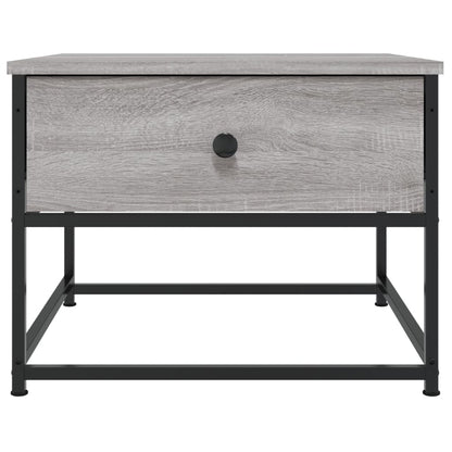 Tavolino da Salotto Grigio Sonoma 51x51x40 cm Legno Multistrato | homemem39