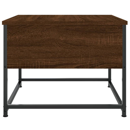 Tavolino da Salotto Rovere Marrone 51x51x40cm Legno Multistrato | homemem39