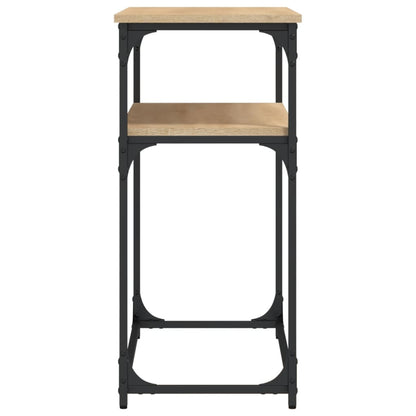 Tavolino Consolle Rovere Sonoma 100x35,5x75cm Legno Multistrato - homemem39