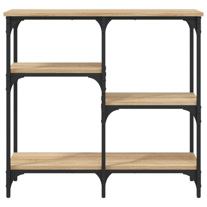 Tavolo Consolle Rovere Sonoma 80x29x75 cm Legno Agglomerato | homemem39