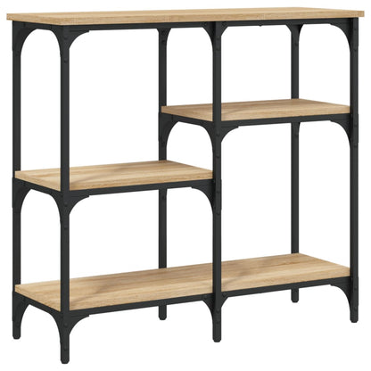 Tavolo Consolle Rovere Sonoma 80x29x75 cm in Legno Multistrato - homemem39