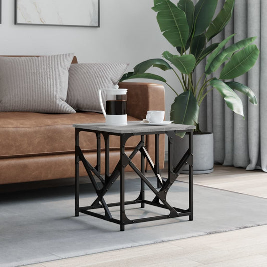 Tavolino Salotto Grigio Sonoma 45x45x47,5 cm Legno Multistrato | homemem39