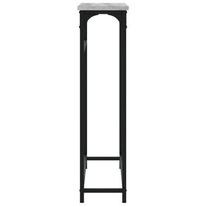 Tavolino Consolle Grigio Sonoma 75x19,5x75 cm Legno Multistrato | homemem39