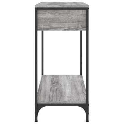 Tavolino Consolle Grigio Sonoma 75x34,5x75cm Legno Multistrato - homemem39