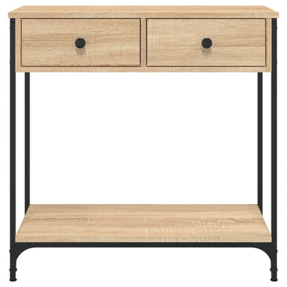Tavolino Consolle Rovere Sonoma 75x34,5x75cm Legno Multistrato | homemem39
