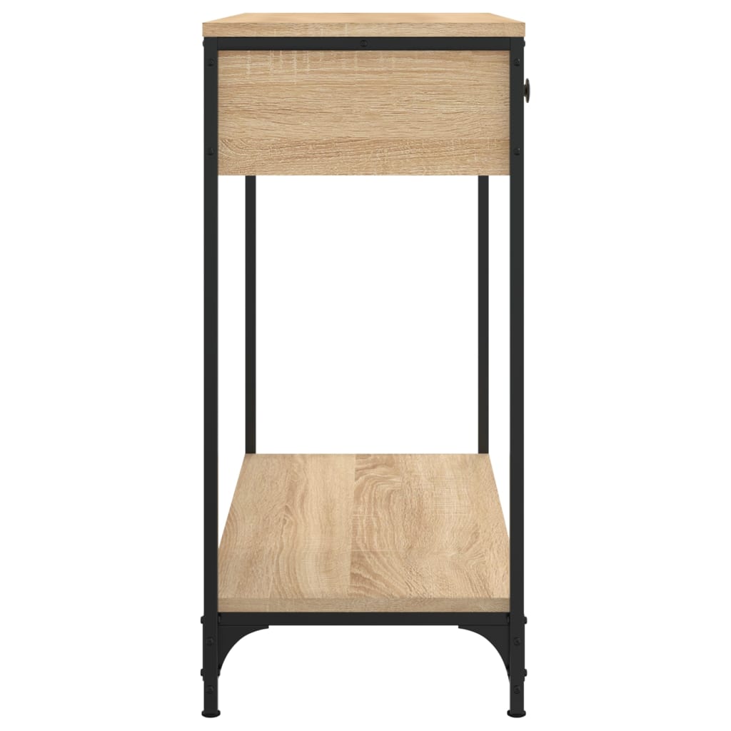 Tavolino Consolle Rovere Sonoma 75x34,5x75cm Legno Multistrato | homemem39