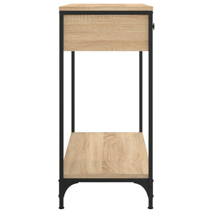 Tavolino Consolle Rovere Sonoma 75x34,5x75cm Legno Multistrato | homemem39