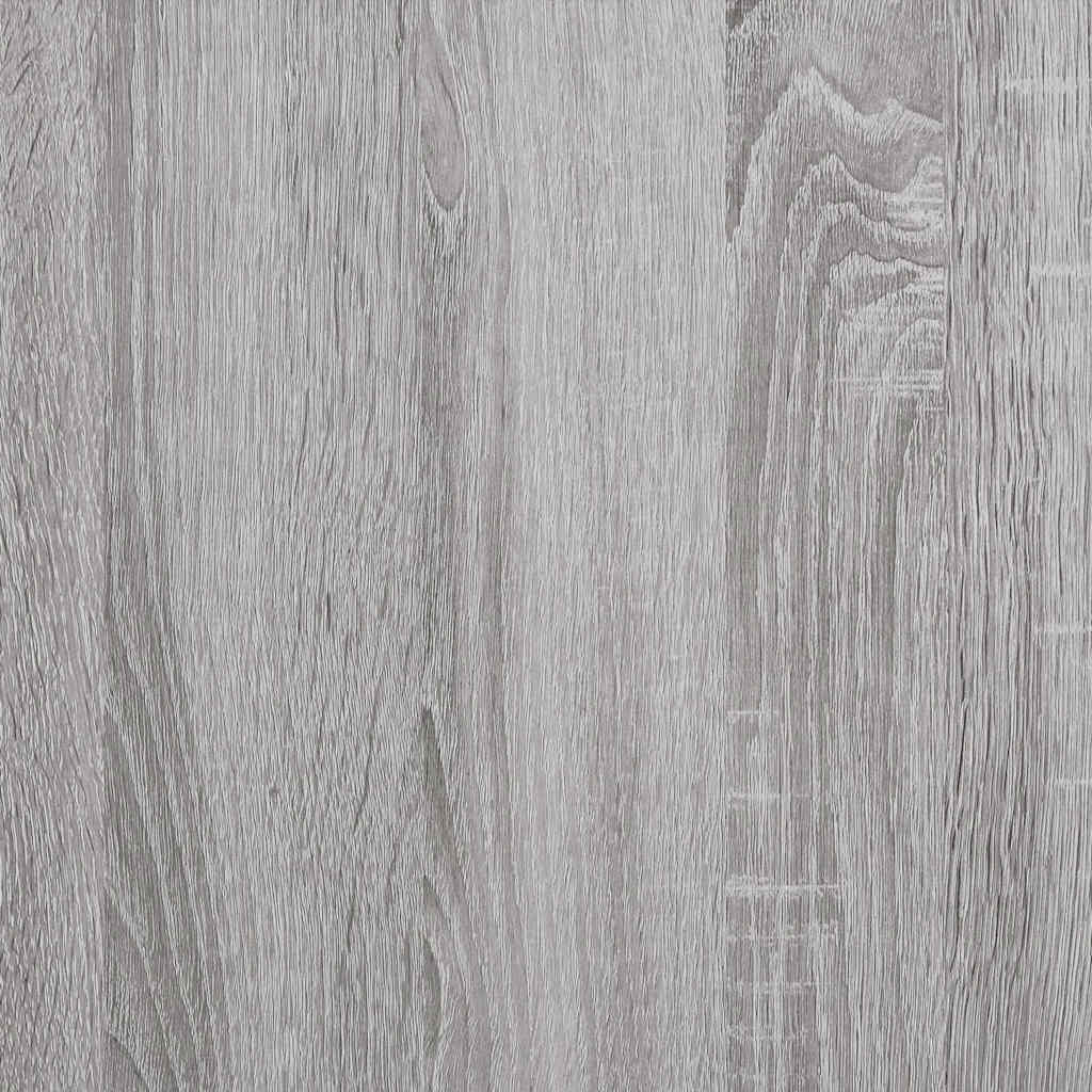 Tavolino Consolle Grigio Sonoma 75x28x75 cm Legno Multistrato - homemem39