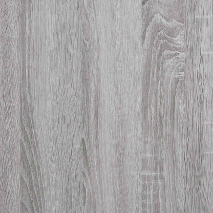 Tavolino Consolle Grigio Sonoma 75x28x75 cm Legno Multistrato - homemem39