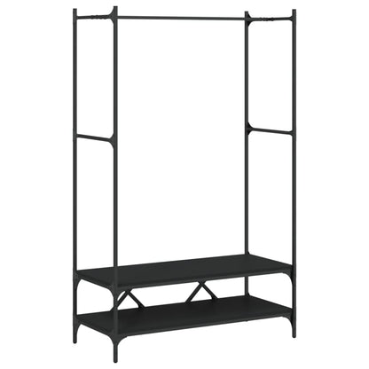 Appendiabiti con Scaffali in legno multistrato