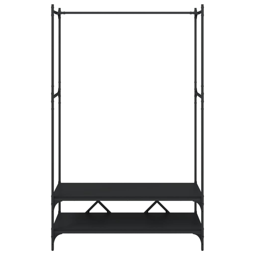Appendiabiti con Scaffali in legno multistrato