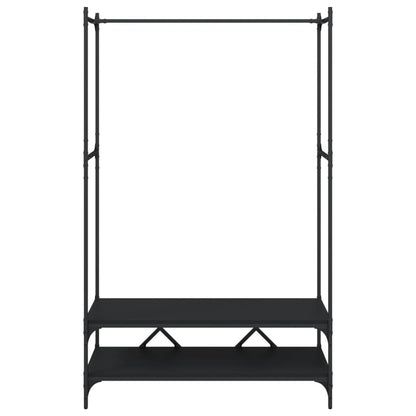 Appendiabiti con Scaffali in legno multistrato