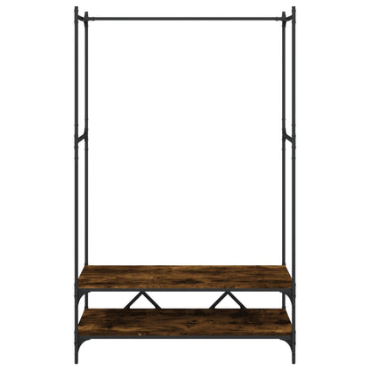 Appendiabiti con Scaffali in legno multistrato