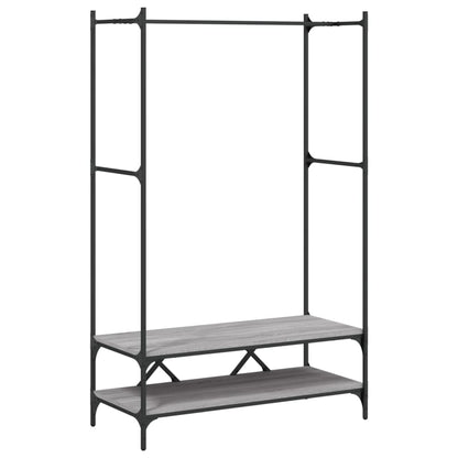 Appendiabiti con Scaffali in legno multistrato