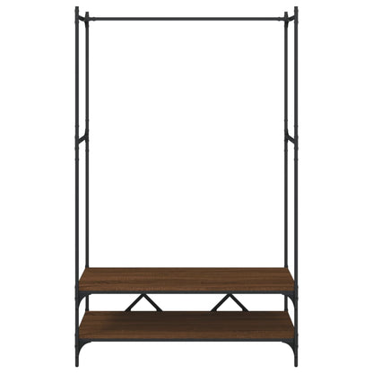 Appendiabiti con Scaffali in legno multistrato
