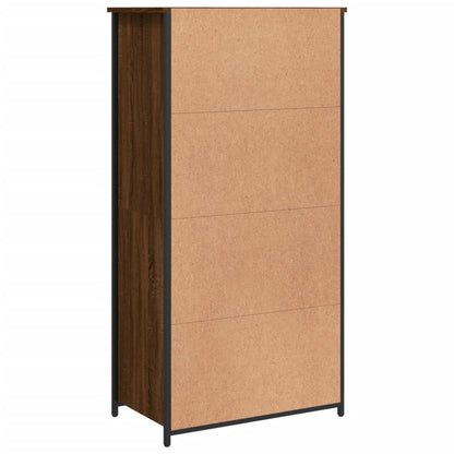 Credenza Rovere Marrone 62x36x121,5 cm in Legno Multistrato - homemem39