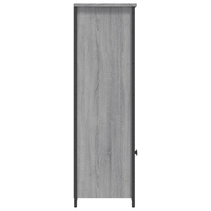 Credenza Grigio Sonoma 62x32x103,5 cm in Legno Multistrato - homemem39