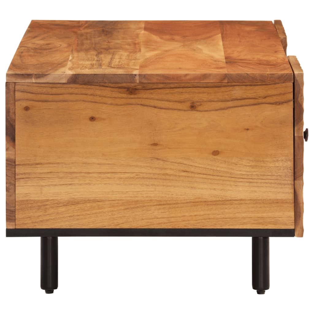 Tavolino 100x54x40 cm in Legno Massello di Acacia | homemem39