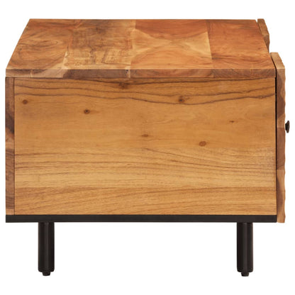 Tavolino 100x54x40 cm in Legno Massello di Acacia | homemem39