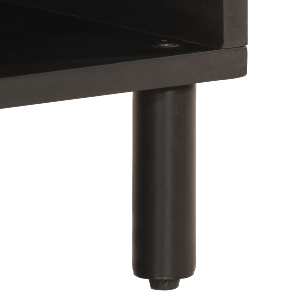 Mobile Porta TV 80x33x46 cm in Legno Massello di Acacia - homemem39