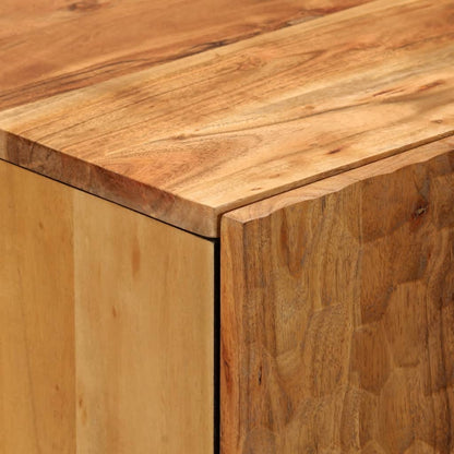Credenza 40x33x75 cm in Legno Massello di Acacia