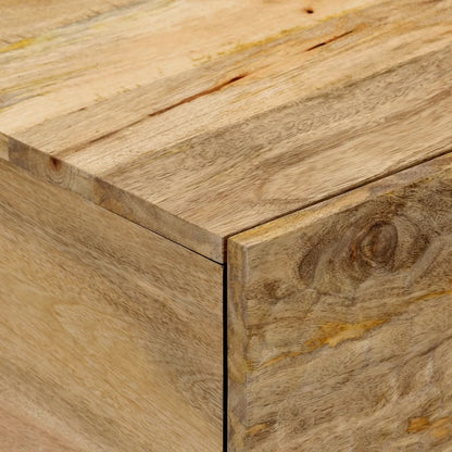 Tavolino da Salotto 80x50x40 cm Legno Massello di Mango | homemem39