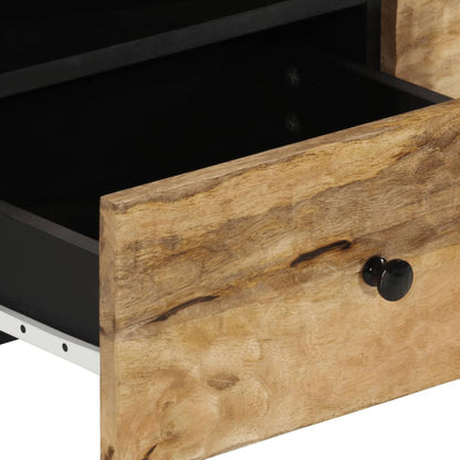Tavolino da Salotto 80x54x40 cm in Legno Massello di Mango | homemem39
